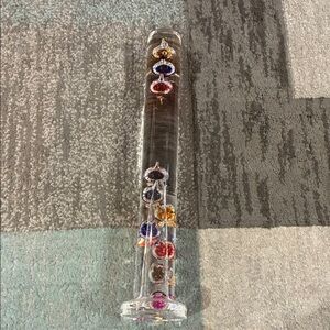Colorful Glass Galileo Thermometer